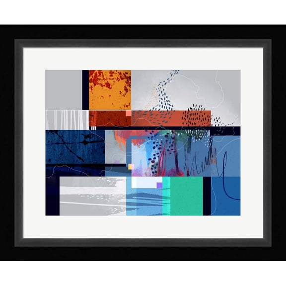Great Art Now Lake Lagoon by Ishita Banerjee, Framed Wall Art, 29W x 24H