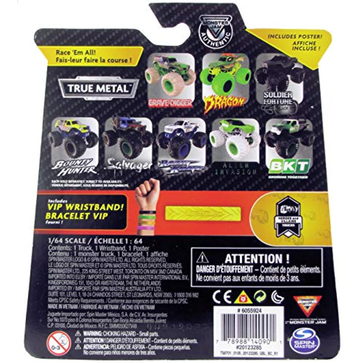 2020 Spin Master Monster Jam "BATMAN" New, Unopened Blister Pack