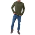 thumbnail image 2 of Wrangler Workwear Men's Long Sleeve Poly Performance Pocket T-Shirt, 2 of 8