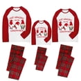 thumbnail image 2 of iHapHap Family Matching Christmas Pajamas Cotton Blend Long Sleeve Plaid PJ Set, 2-3T-Kid, 2 of 6