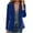 Navy, variant on Velvet Blazer Women Casual Business Suit Jackets Button Up Jacket Fall Winter Coats Notch Lapel Work Office Suit Jackets Blazer Winter Outfits Casual Fashion Business Shacket