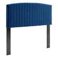 thumbnail image 2 of Modway Rebecca Performance Velvet Twin Headboard in Navy, 2 of 11