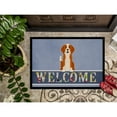 thumbnail image 3 of Carolines Treasures BB5691MAT English Foxhound Welcome Door Mat Indoor Rug or Outdoor Welcome Mat 18x27 Doormat  27"L x, 3 of 4