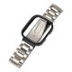 thumbnail image 5 of Correa de reloj Funda protectora Banda 2 en 1 Correa de reloj de acero inoxidable ajustada para Redmi Watch 3 Plata, 5 of 10