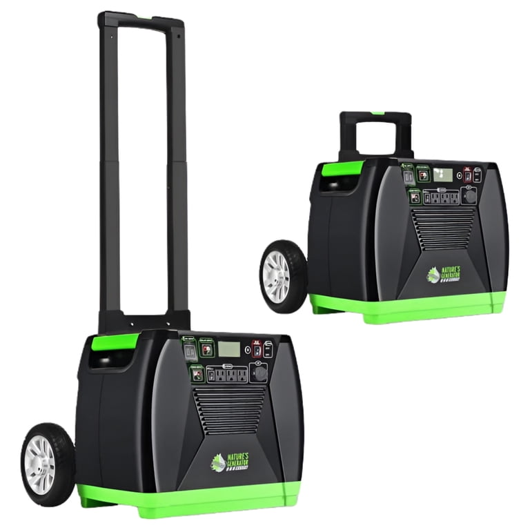 Nature's Generator Elite Gold System - Quiet, Portable Power for Indoor &  Camping Use - Walmart.com