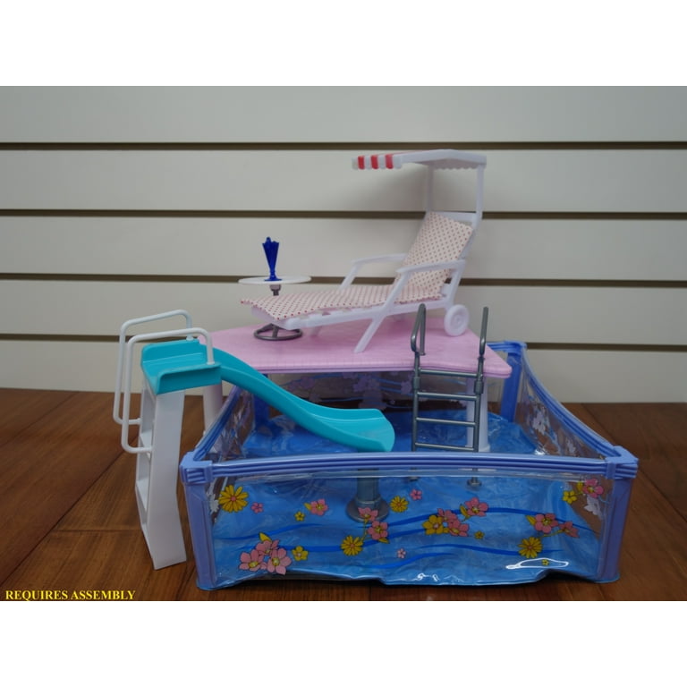 My Fancy Life Summer Resort , Swimming pool set for Dollhouse Furniture By  TKT