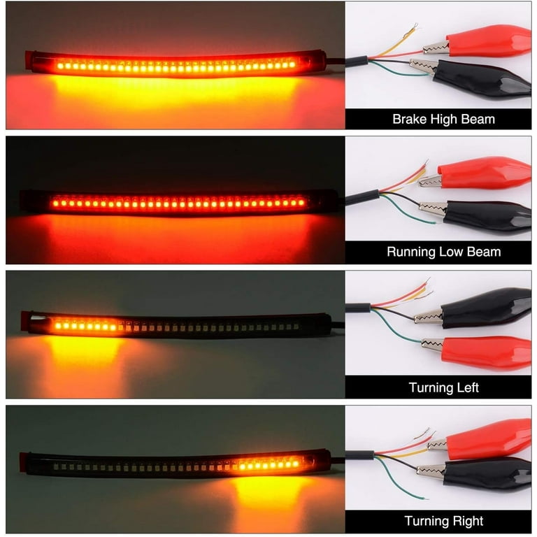 33-SMD LED Light Bar For Kawasaki ATV/UTV - Brake, Tail & Turn