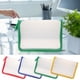 thumbnail image 1 of Bolsa organizadora transparente de archivos con cremallera A4 - Carpeta transparente para documentos con cierre seguro para oficina, colegio y viajes, 1 of 5
