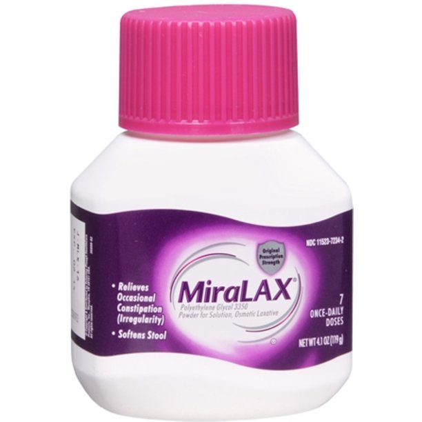 MiraLAX Powder 4.10 oz (Pack of 4)