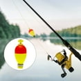 thumbnail image 2 of Hyasfey 10/16Pcs EPS Foam Fishing Float with Weights Long Casting Lightweight High Visibility Buoyancy Ball Buoy Bobber Float Saltwater Freshwater Fishing Accessories, 2 of 7