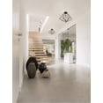 thumbnail image 2 of Z-Lite 918SF-MB-CH 14.25 x 18 in. Geo Semi Flush Mount, Matte Black & Chrome, 2 of 6