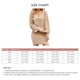 thumbnail image 3 of Bodycon Dress, Stylish Elegant Pure Color Casual Soft Knitted Jacquard Dress Deep V Neck  For Women For Shopping Dating ANGGREK Caqui L, 3 of 5