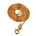 thumbnail image 3 of Mujeres De La Manera Elegante De Plata 925 De Oro Chapado Neckalce De Cadena 18inch Yinane Collar de cadena, 3 of 8