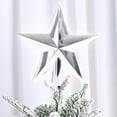 thumbnail image 4 of Christmas Tree Topper, CXALSSY Christmas Tree Star, 7.9 Inch Silver Tree Topper for Indoor Outdoor Decoration, Unique Luxury Christmas Tree Toppers 2024, 4 of 7