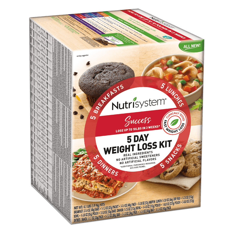 Nutrisystem Success 5 Day Weight Loss