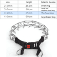 thumbnail image 3 of Dog Anti Pull Training Collar Reflective Quick Release Metal Buckle Adjustable Collar for Dogs, 3 of 6