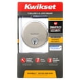 thumbnail image 6 of Kwikset Signature Series 258 Round Sgl Cyl Deadbolt in Satin Nickel with SmartKey Security, 6 of 7