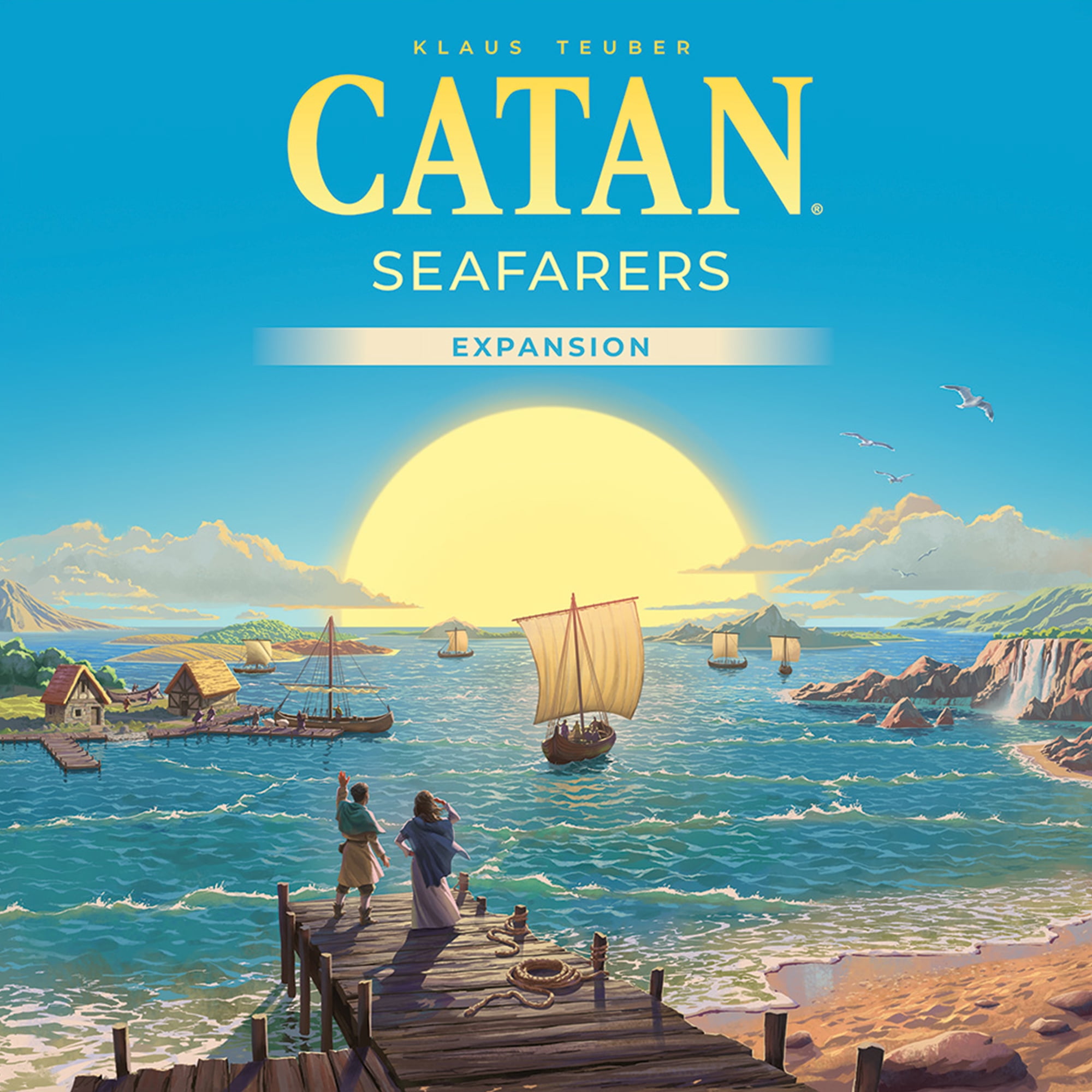 CATAN – Seafarers Expansion (6th Edition) Family Strategy Board Game for Ages 10+, from Asmodee
