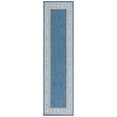 thumbnail image 2 of SAFAVIEH Beach House Hyacinth Geometric Indoor/Outdoor Runner Rug, Blue/Ivory, 2'2" x 8', 2 of 16