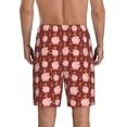 thumbnail image 3 of Kdxio Cute Pig with Coins Print Mens Sleep Shorts Bottoms Soft Comfy Pajama Wear Pants with Drawstring Pockets, 3 of 7