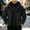 Black, variant on Men's 3 in 1 Waterproof Windproof Hooded Outdoor Jacket, Zip up Detachable Fleece Liner Shell Coat for Hiking Camping Travel