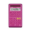 Casio FX-260SOLARII-PK Scientific Calculator, 10-Digit Display, Pink