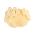 thumbnail image 5 of TOOYFUL 2Pcs Toe Spacers Body Feet Aligners Gel Relax Spreader Toe Separators Support Pads for Correcting Overlapping Girls Women Yellow, 5 of 10