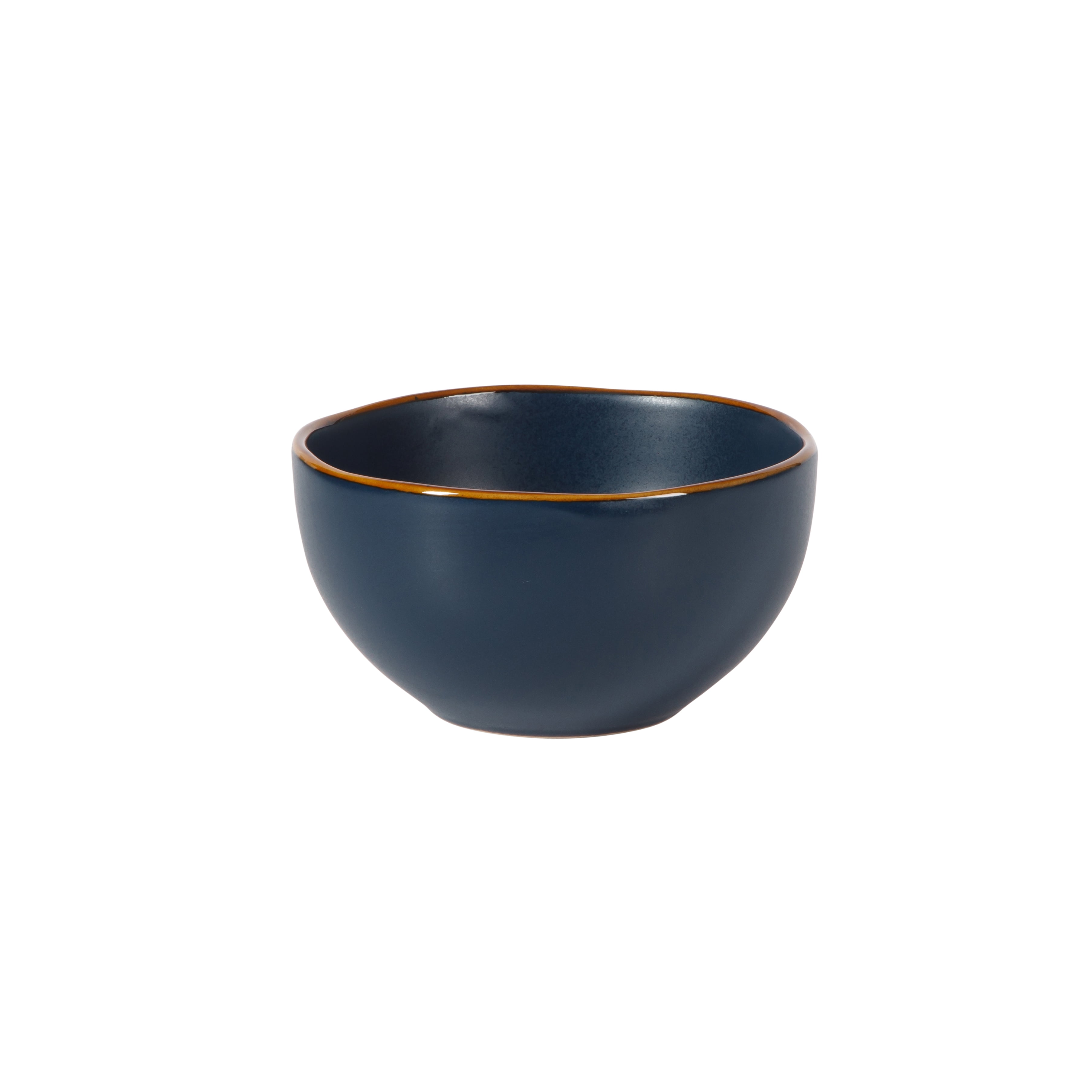Gibson Home Hazeltine 12-Piece Matte Navy Ceramic Dinnerware Set