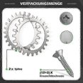 thumbnail image 3 of X Stainless Nails For Worx S/m Model, 2 X Stainless Screw Nails Traction Enhancer, Robotic Lawnmower Wheel Size 205mm (fmy), 3 of 5