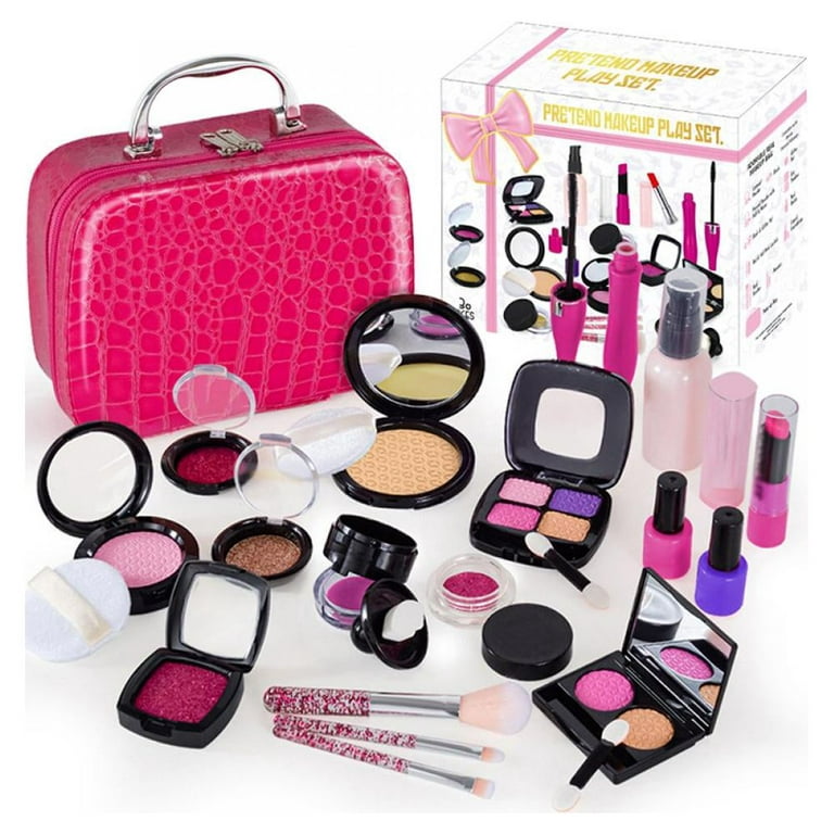 Patgoal 21PCS Makeup Set Girl Toys for Girls Ages 8-12 Girls Toys Age 4-5  Gift for 5 Year Old Girl Little Girl Toys Girls Makeup Kit for Kids Make Up Set  Toddler Makeup Kit Makeup for Girls 