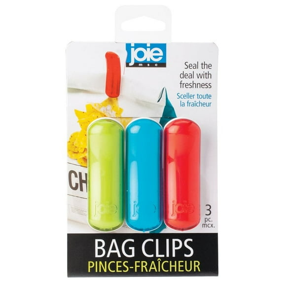 Joie Assorted Plastic Bag Clips 3 pc.