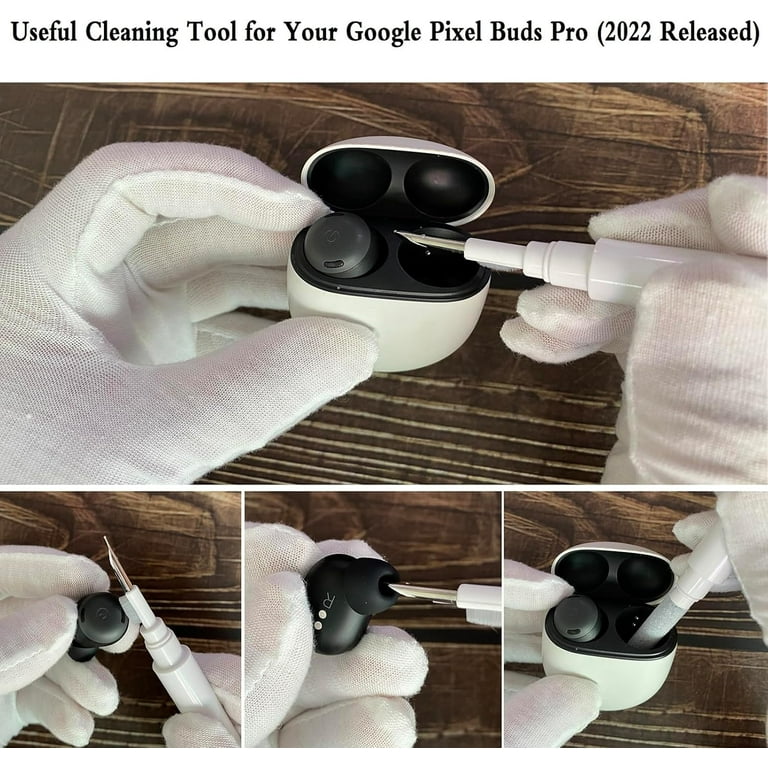 OTOPO for Google Pixel Buds Pro/Pro 2 Case Cover with Lock Clip 