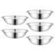 thumbnail image 4 of 5 cuencos de acero inoxidable para almacenar condimentos de cocina, cuencos multifuncionales, 4 of 6