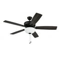 thumbnail image 6 of P211FB5-52FBGW Craftmade Lighting Pro Plus 211 Series - 52 Inch 5 Blade Ceiling Fan with Bowl Light Kit, 6 of 15