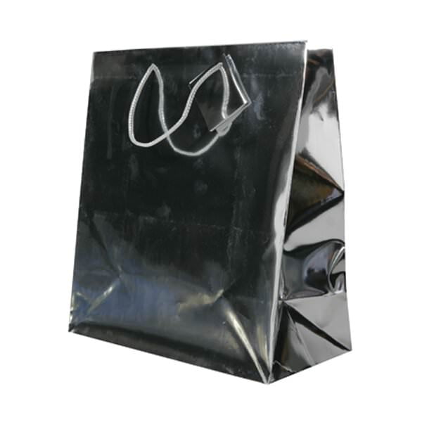 large silver gift bags