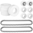 thumbnail image 5 of Replacement Kit for Dolphin Robot Pool Cleaner 9985006-R2 Rails & 6101611-R4 Rings Set Compatible with M400 S200, 5 of 5