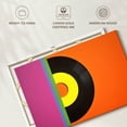 thumbnail image 6 of Elephant Stock Vinyl Record Cover Wall Art - Horizontal Canvas Wall Art - Living Room Wall Decor - Music Canvas - Orange And Yellow Decor - 39" x 26", 6 of 8