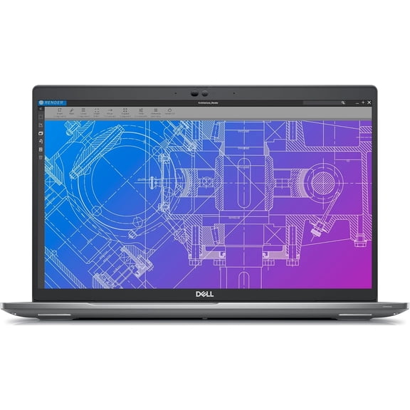 Restored DELL PRECISION 3570 15.5" FHD INTEL 12TH GEN CORE I7-1255U - 16GB RAM, 256GB SSD - Backlit Keyboard, Webcam, Bluetooth - Uses DDR5 1 stick 16GB only - Windows 11 Pro (Refurbished)
