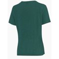 thumbnail image 5 of Women's Lightweight and Soft T-Shirt Curved Hem Crew Neck Smooth Trendy Sleep Lounge Pajama Tops, 5 of 5
