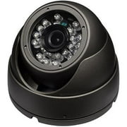SPT INS-D3600G Outdoor 3 Axis IR Dome Camera, 1000TVL 3.6mm Lens, 24 Pieces LED (Gray)