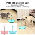 thumbnail image 2 of Pet Suction Food Leaking Ball Dog Cat Food Treat Ball Self-playing Training T <△ P5G6, 2 of 8