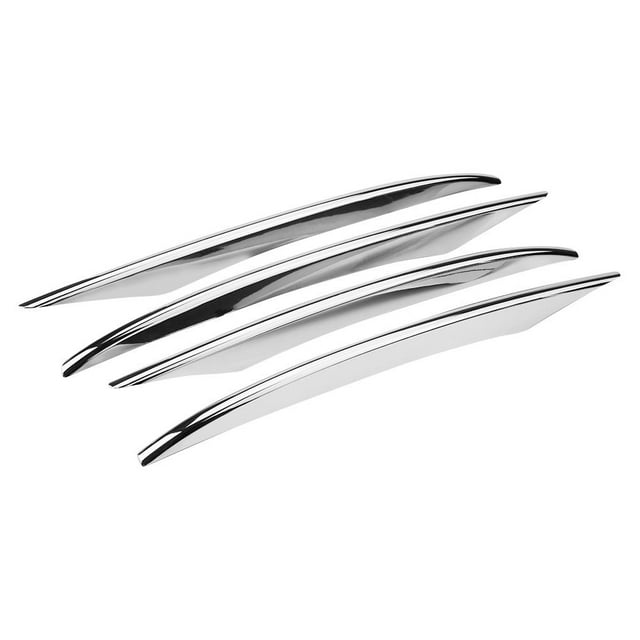 Rdeghly 4 Pcs Car Front Fog Lamp Cover Trim Decoration Strip for Mercedes Benz E Class W213, Decoration Strip for Mercedes Benz, Car Decoration Strip