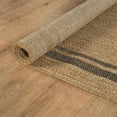 thumbnail image 6 of Beverly Rug Easy Jute Outdoor Indoor Non Shedding Easy-Cleaning Rug Bordered Natural 2x7, 6 of 7