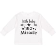 thumbnail image 3 of Inktastic Little Baby, Big Miracle Boys or Girls Long Sleeve Toddler T-Shirt, 3 of 5