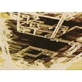 thumbnail image 1 of Ahgly Company Machine Washable Indoor Rectangle Transitional Bakers Brown Area Rugs, 4' x 6', 1 of 7
