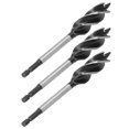 thumbnail image 3 of Herramienta de escariado de madera, 3 piezas, broca para carpintería, broca para madera, cortador de sierra perforadora de Metal, muy recomendado VoborMX herramienta, 3 of 8