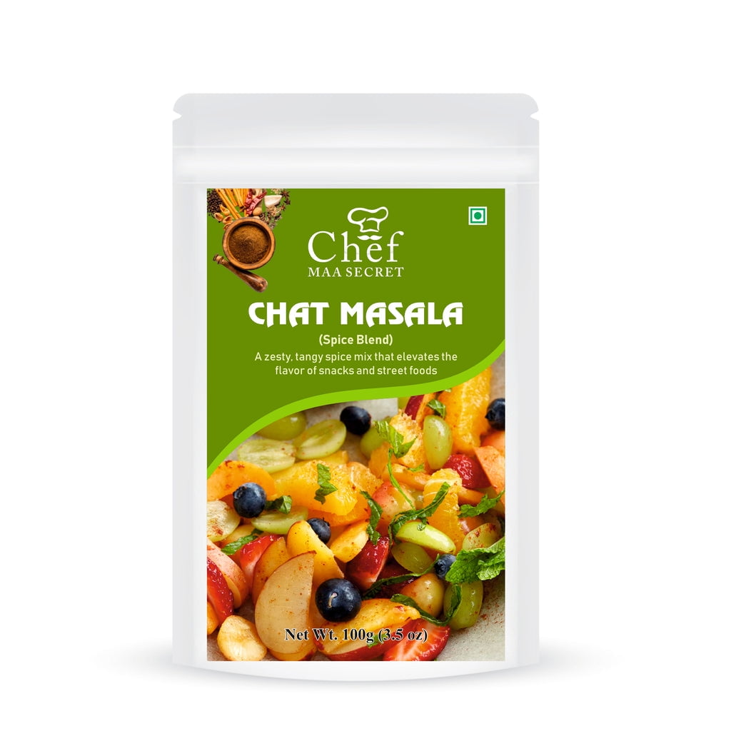Aiva Chef Chat Masala 100 Gm (Pack of 12) | Chat Masala Powder, Tangy Indian Spices & Seasonings Mix for Fruits, Chaat & Snacks