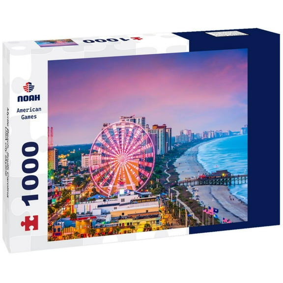 Noah Jigsaw Puzzle Myrtle Beach, South Carolina, USA city skyline 1000 pieces