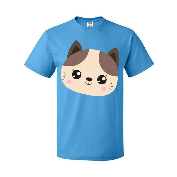 Inktastic Cute Cat, Little Cat, Cat Head, Brown Cat T-Shirt
