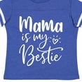 thumbnail image 4 of Inktastic Mama is My Bestie Boys or Girls Toddler T-Shirt, 4 of 5